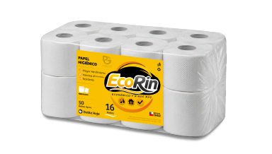 Papel Higiénico 16 rollos de 50 mts