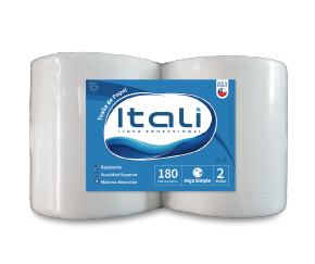 Papel Higiénico Itali 180 metros, hoja simple
